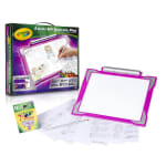 Crayola Light Up Tracing Pad Pizarra mágica LED rosa con accesorios de dibujo a 19.9€