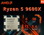 Procesador AMD Ryzen 5 9600X R5 por 160.48€