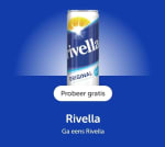 Probeer een blikje Rivella gratis na cashcback via Tikkie