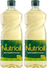 Nutrioli Aceite Puro de Soya 850ml x2 por $75 | Amazon