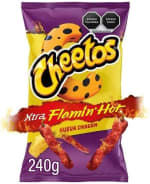 Sabritas Cheetos Xtra Flamin Hot 240g por $40 en Amazon