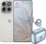 Móvil Motorola Edge 70 de 12GB/512 GB + Auriculares Moto Buds Loop por 378.45€