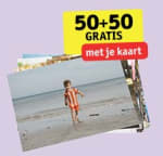 50 + 50 gratis op Kruidvat Merk foto's met je Kruidvat kaart