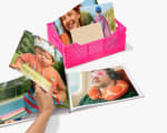 50% korting bij aankoop van 2 basis fotoboeken bij HEMA
