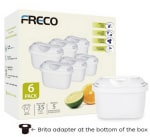 6 Pack Freco waterfilterpatroon voor €10,99