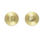 Lot de 2 poignée de porte - INSPIRE en acier mat doré à 6,95€