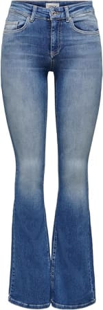 ONLY Flared fit jeans voor €23,20 bij Amazon