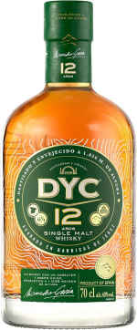 DYC 12 Años Whisky Single Malt 70cl por 19€