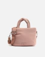 Bolso tote mediano en nylon acolchado con asa bandolera extraíble por 8.10€