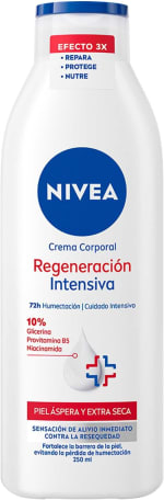 NIVEA Crema Corporal Body Regeneración 250ml por $40 | Amazon