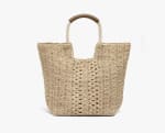 Parfois Shopper con efecto rafia por 17.99€.