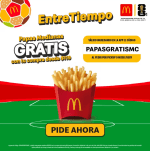 Papas Medianas Gratis por Medio Tiempo de Partido | McDonald's
