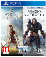 Compilation Assassin's Creed Odyssey + Assassin's Creed Valhalla sur PS4 à 36,72€