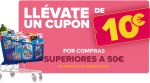 Cupón de 10€ por 50€ de compras cada día en Carrefour