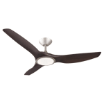 Ventilador Techo con Luz Klindo KCLF52-24,32 W,3 Aspas, 6 Velocidades por 49€