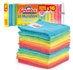 Lot de 16 Chiffons de Nettoyage Multi-Usages Spontex Microfibre à 5,12€