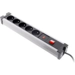 Zenitech Bloque Protector contra sobretensiones 5X 16A con Interruptor por 6.69€