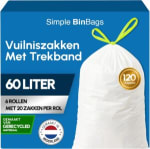 1 vuilniszak in een maat naar keuze gratis aan te vragen