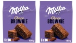 2 x Milka Choco Brownie Bizcocho de Chocolate con Leche de los Alpes 150g por 3.93€