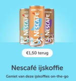 Nescafé ijskoffie voor €0,49 bij Tikkie