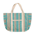 Bolso de tela para playa de algodón 50x35x15 cm $6.590 solo en Casa Ideas, Chile.