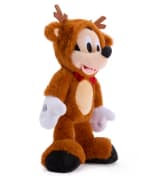 Peluche Mickey en renne spéciale fêtes de taille moyenne, 34 cm à 10€