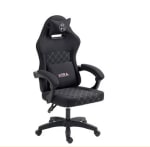 Chaise gaming Kira Shinken Tissu Noir à 79,99€