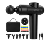 Relaxty masajeador muscular profesional pistola de 30 niveles 6 cabezales a 21.12€