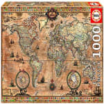 Puzzle Educa Borras Mapa del Mundo de 1000 piezas