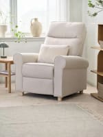 FERRITSLEV Sillón Reclinable Tela Beis por 175,00€