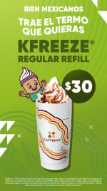 Regular Refill Kfreeze por $30 | Caffenio