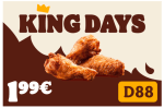 Burger King alitas x3 por 1,99€