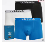 adidas Originals Heren Comfort Flex 3 Strepen Drie Pack Boxers voor €7,99