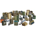 MiniArt MIN49006 Kit Bidón Aceite/Combustible 1:48 Plástico, Modelismo por 6.99€