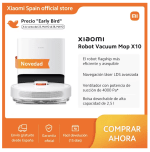 Xiaomi Robot Aspirador X10 Recogida Polvo Bolsa 2.5L por 157€