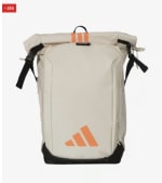 Mochila Adidas Multigame 2026 Blanco y Naranja por 51,95€