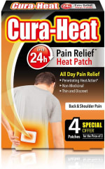 Cura-Heat Back & Shoulder Pain Patches – 3 Pack Deal from £1.63 Each