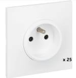 Lot de 25 prises Legrand Neptune à 168,90€