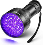 Lámpara de Luz Negra UV 395nm 51 LED por $214 | Oferta Amazon