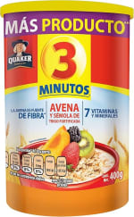 Quaker Avena Mixta 400g por $30 | Oferta Amazon