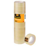 Lot de 10 Rouleaux Ruban Adhésif Scotch Transparent à 2,99€