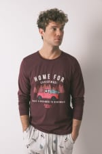 Pijama largo hombre 100% algodón Mickey Mouse por 9.89€