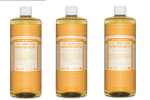 3 x Dr. Bronner's Jabón Líquido Multiusos 945ml Cítricos Vegano por 44.97€