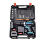 Don feliz set taladro percutor inalámbrico 2 baterías 21v/ 2 velocidades por 16.48€