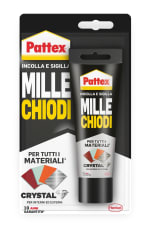 Pattex Millechiodi Crystal Adhesivo sellador ideal cristales y espejos 90 g por 6.16€