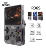 Consola de videojuegos portátil Retro R36S 64GB + videojuegos por 21,78€