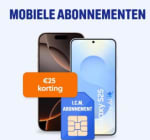 € 25 korting op een abonnement bij mobiel.nl voor 500 ING punten