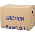 Verhuisdozen Action voor 88 cent