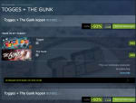 Togges + The Gunk bundel voor 1,20 euro