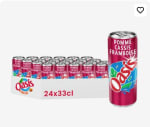 Oasis pomme cassis framboise (24 x 33 cl) pour 10,49€
